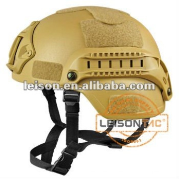 Ballistic Helmet meet NIJ standard with accessory rail connectors